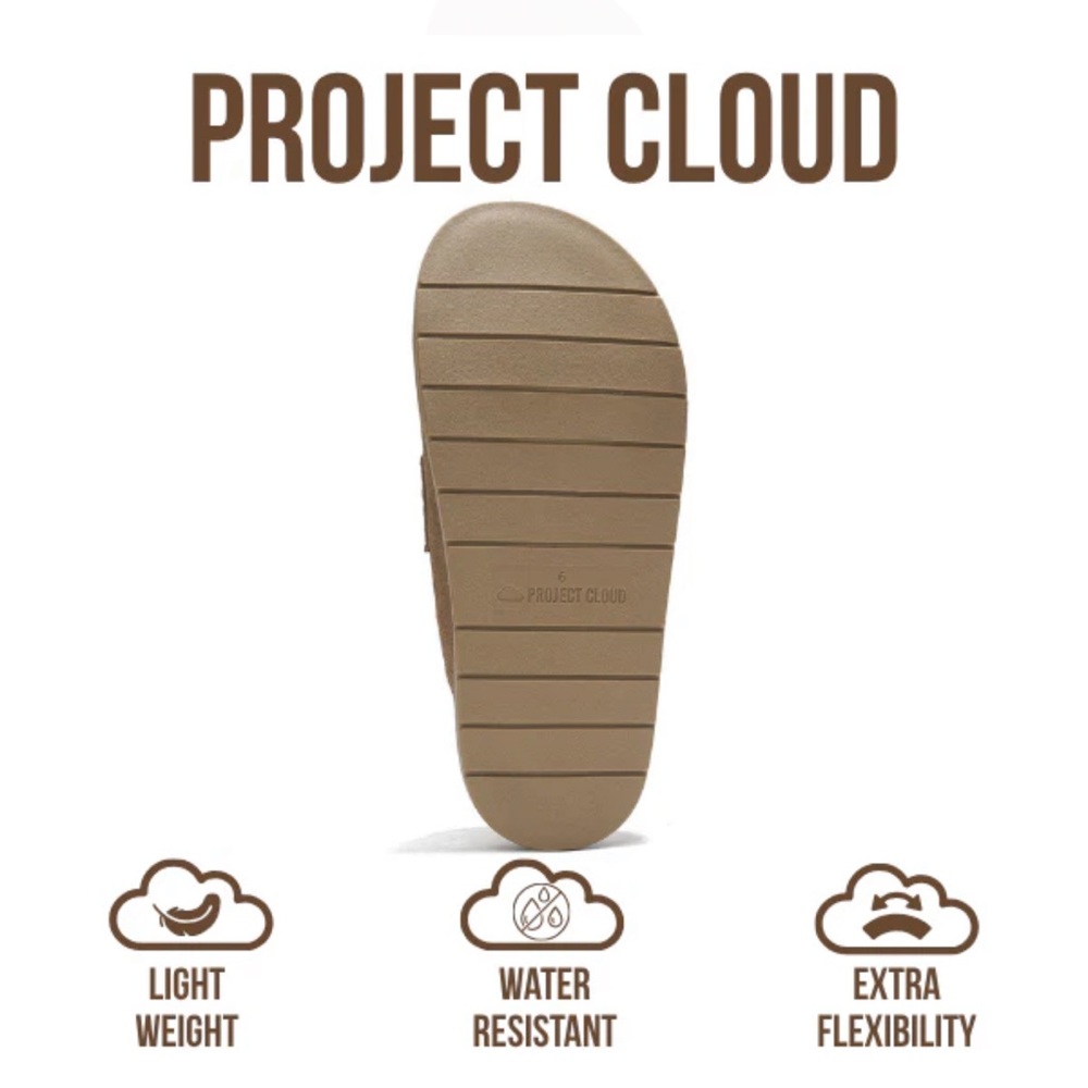 PROJECT Cloud Genuine Suede Womens Clogs - Picture 4 of 5